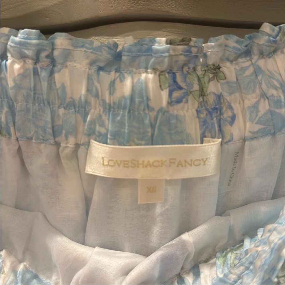 LoveShackFancy Ruffle Mini Skirt - Picture 5 of 5